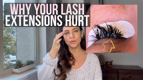 why are fake eye lashes uncomfortable